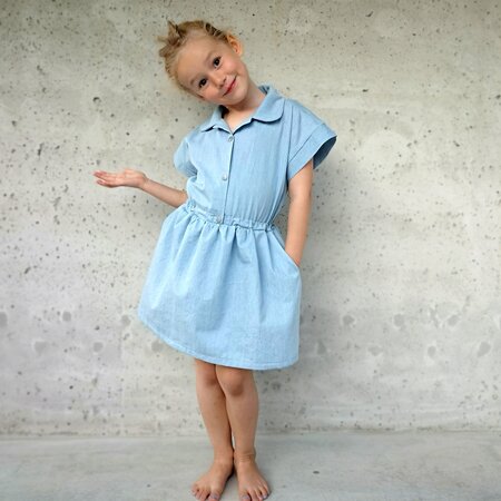 KNEUSJE WISJ - Asi jumpsuit, playsuit en jurk patroon KIDS