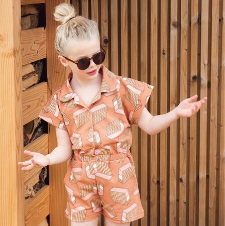 KNEUSJE WISJ - Asi jumpsuit, playsuit en jurk patroon KIDS