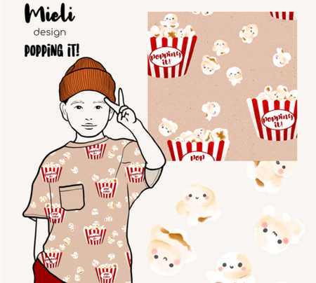 Mieli Design - Popping it JERSEY (organic)