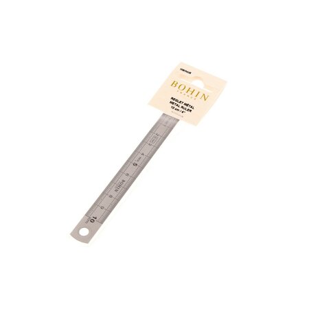 Bohin - Metal Ruler 10cm