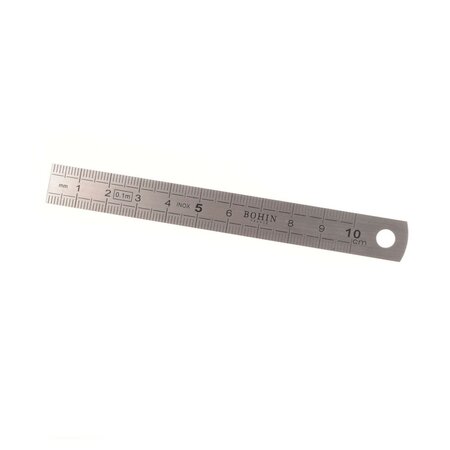 Bohin - Metal Ruler 10cm