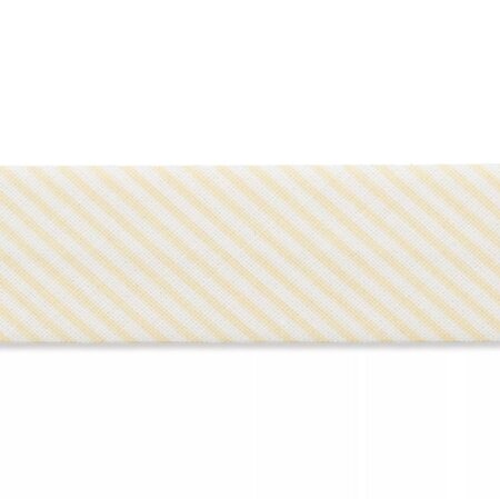 Biaisband Stripes Yellow 20mm