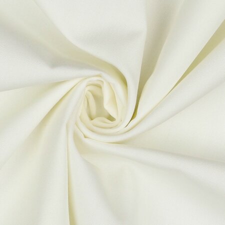 COUPON 90cm Verhees GOTS - CANDY COTTON ECRU (GOTS)