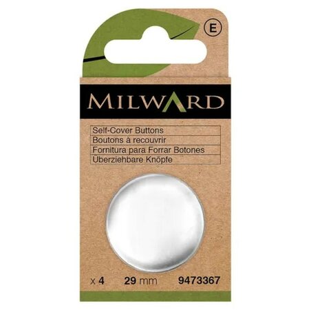 Milward Stofknoopjes 29mm - Set van 6 stuks