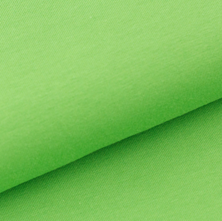 Stoffonkel Solid Kiwi JERSEY GOTS