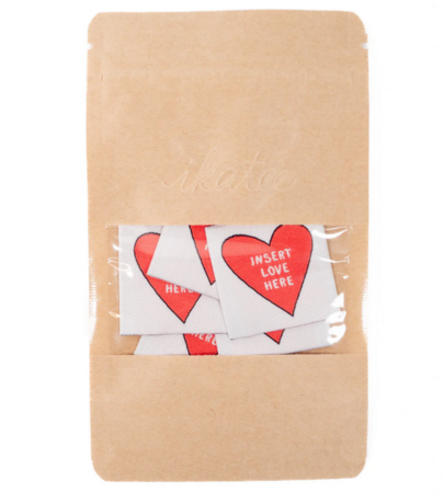 Ikatee - Insert love here - labels