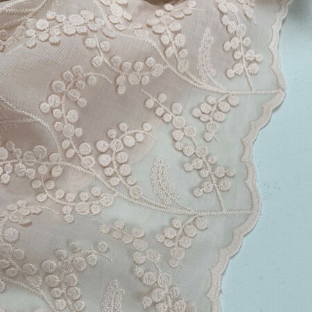 C.Pauli Mimosa Peach Blush - Broderie
