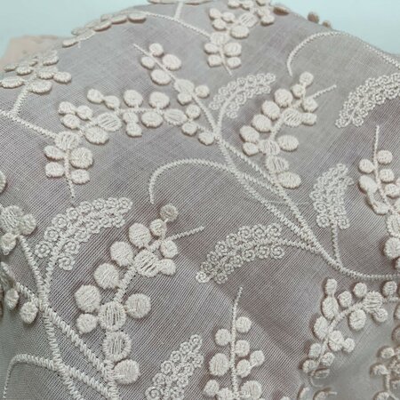 C.Pauli Mimosa Peach Blush - Broderie