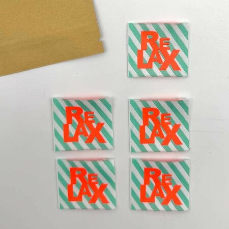 L'Etiquette Home Couture - Relax - woven labels