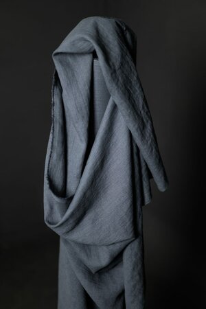 COUPON 70cm Merchant & Mills - Autumn Sea 185gsm Linen OEKO-TEX