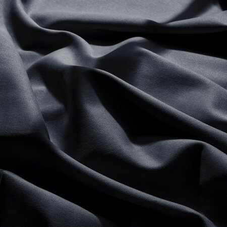 COUPON 160cm Atelier Brunette GABARDINE Deep Charcoal