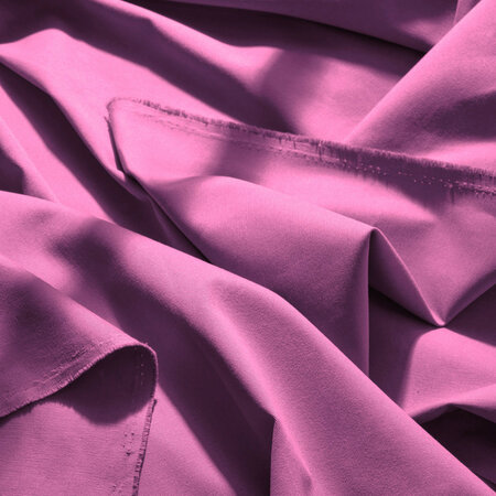 COUPON 155cm Atelier Brunette GABARDINE Bubble Gum