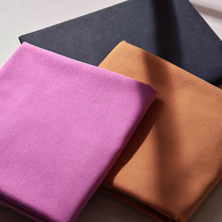 COUPON 155cm Atelier Brunette GABARDINE Bubble Gum