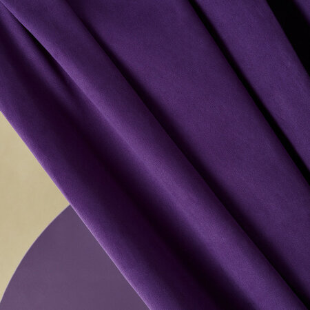 COUPON 150cm Atelier Brunette GABARDINE Majestic Purple