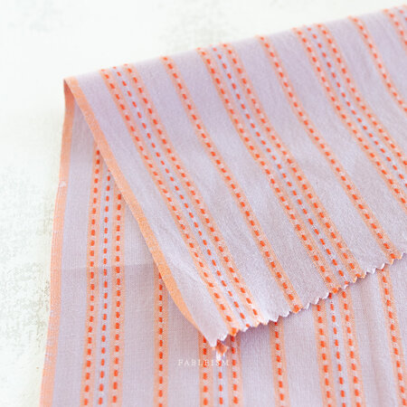 Fableism - Stitch Stripe Lavender - LUCKY LOOM - KATOEN