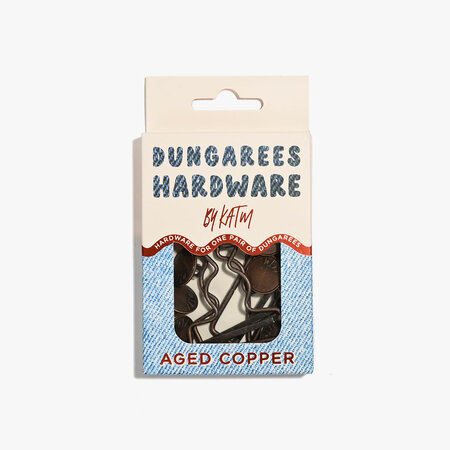 KYLIE & THE MACHINE - Dungarees Hardware Kit - AGED COPPER