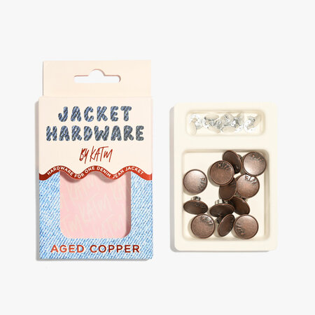 KYLIE & THE MACHINE - Jacket Hardware Kit - AGED COPPER