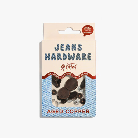 KYLIE & THE MACHINE - Jeans Hardware Kit - AGED COPPER