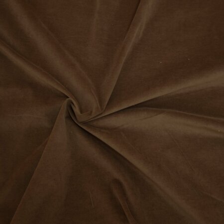 Hilco - Chocolate Babycord Stretch - COTTON - OEKO-TEX