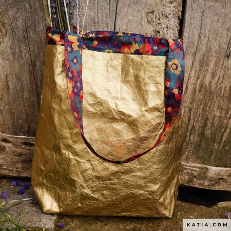 Katia - Metallic Washable Kraft Paper Gold