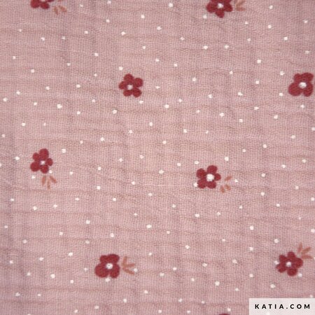 Katia - Earth Flowers DOUBLE GAUZE