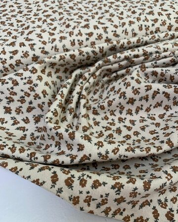 Katia - Flowers Reindeer FLANNEL COTTON