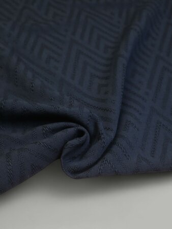 meetMILK Alta Jacquard - DARK NAVY - VISCOSE ECOVERO