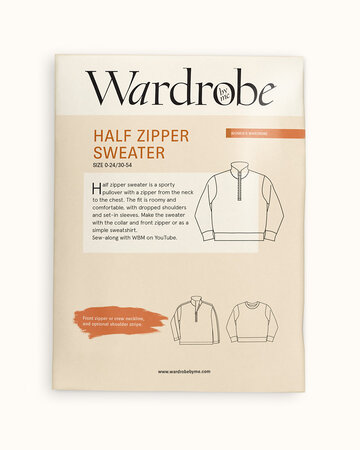 Wardrobe by Me - Half zipper sweater Woman