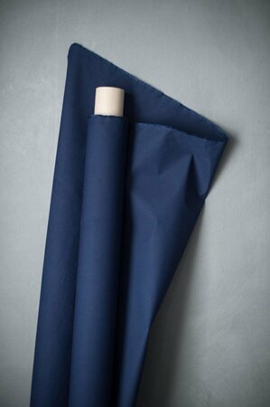 COUPON 150 CM Merchant & Mills - Organic Dry Oilskin Navy GOTS