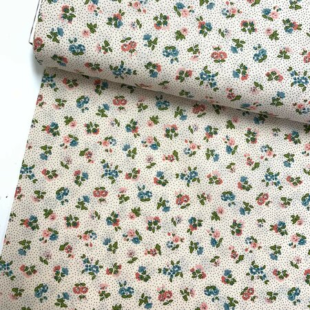 Liberty London - Flora Beatrice Green Quilt KATOEN