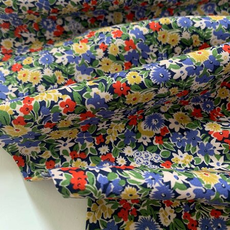Liberty London - Isly Garden Red Quilt KATOEN