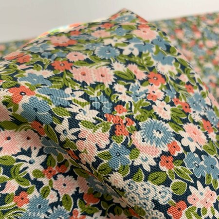 Liberty London - Isly Garden Green Quilt KATOEN