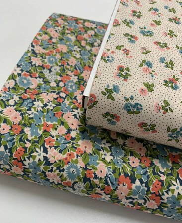 Liberty London - Isly Garden Green Quilt KATOEN