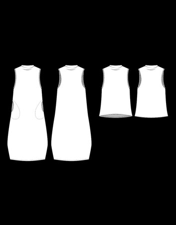 Friday Pattern Co. - The Drew Dress/Top