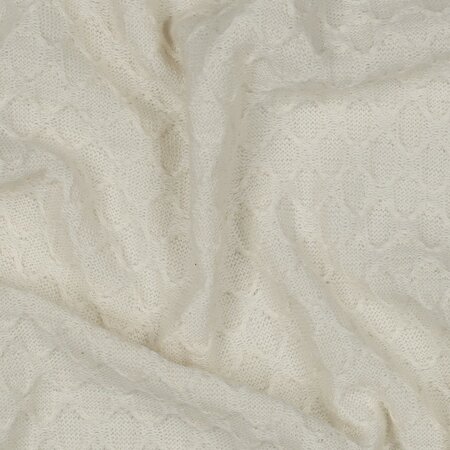Verhees - Natural - Knitted Cotton Jacquard
