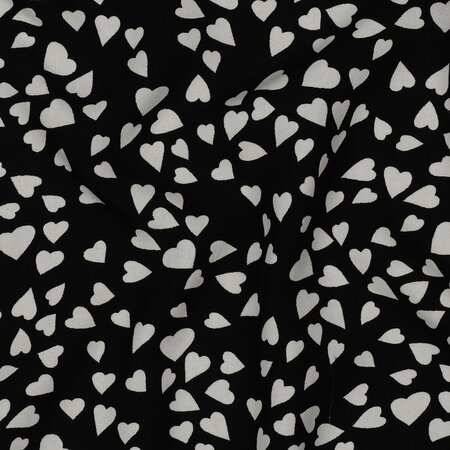 VERHEES - Hearts - Black Lenzing Ecovero