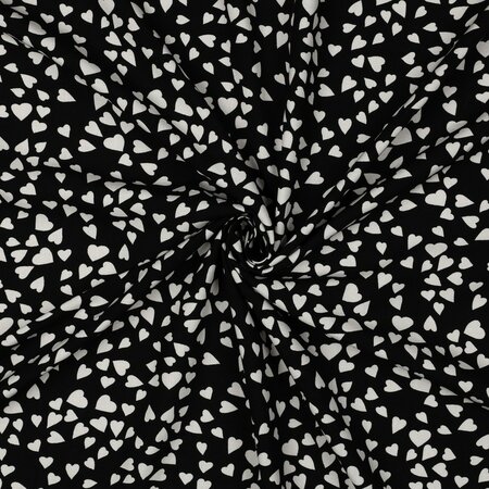 VERHEES - Hearts - Black Lenzing Ecovero