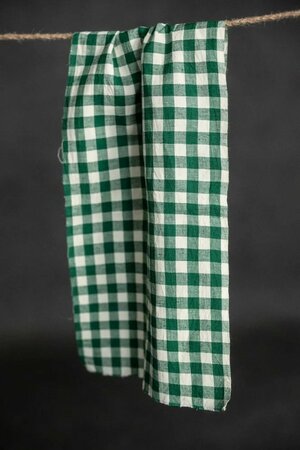 Merchant & Mills - Mini Toto Gingham Organic Cotton/Linen