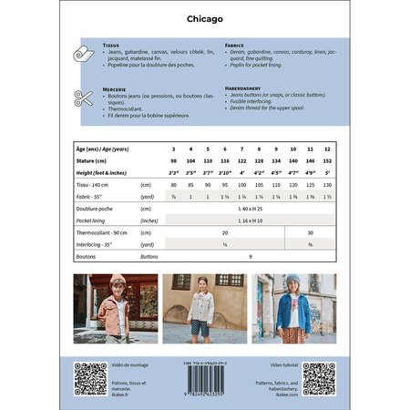 Ikatee - Chicago Jacket kids - 3/12j