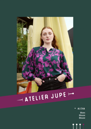 Atelier Jupe - Alexa Blouse - papier patroon