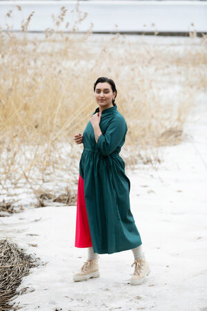 Tauko Magazine - Dynamo Dress - PDF PATTERN