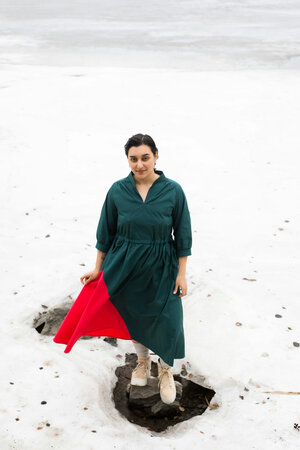 Tauko Magazine - Dynamo Dress - PDF PATTERN