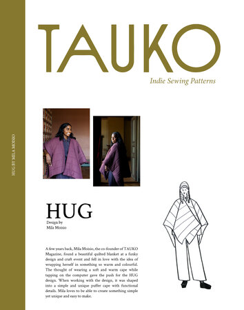Tauko Magazine - Hug Cape - PDF PATTERN