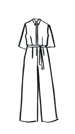 Tauko Magazine - Judith Jumpsuit - PDF PATTERN