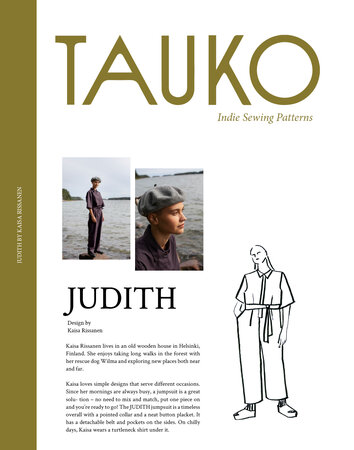 Tauko Magazine - Judith Jumpsuit - PDF PATTERN