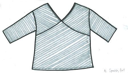 Tauko Magazine - Sparkle Top - PDF PATTERN