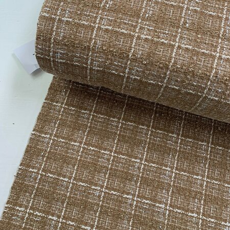 DEADSTOCK Chanel Looked Café Creme BOUCLE TWEED