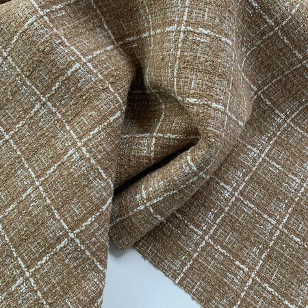 DEADSTOCK Chanel Looked Café Creme BOUCLE TWEED