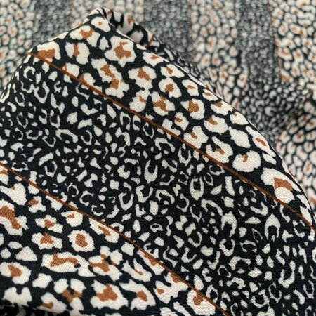 DEADSTOCK Leopard Party VISCOSE