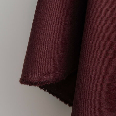 COUPON 40 CM Atelier Brunette GABARDINE LIGHT Crispy Brownie